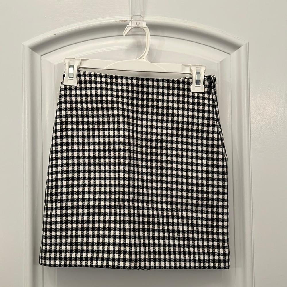 & Other Stories Checked Skirt